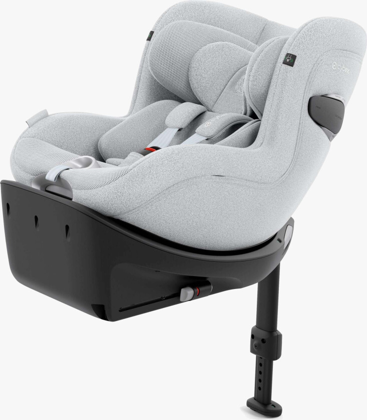 Sirona Ti i-Size Plus Bilstol, Platinum White - Bakovervendte