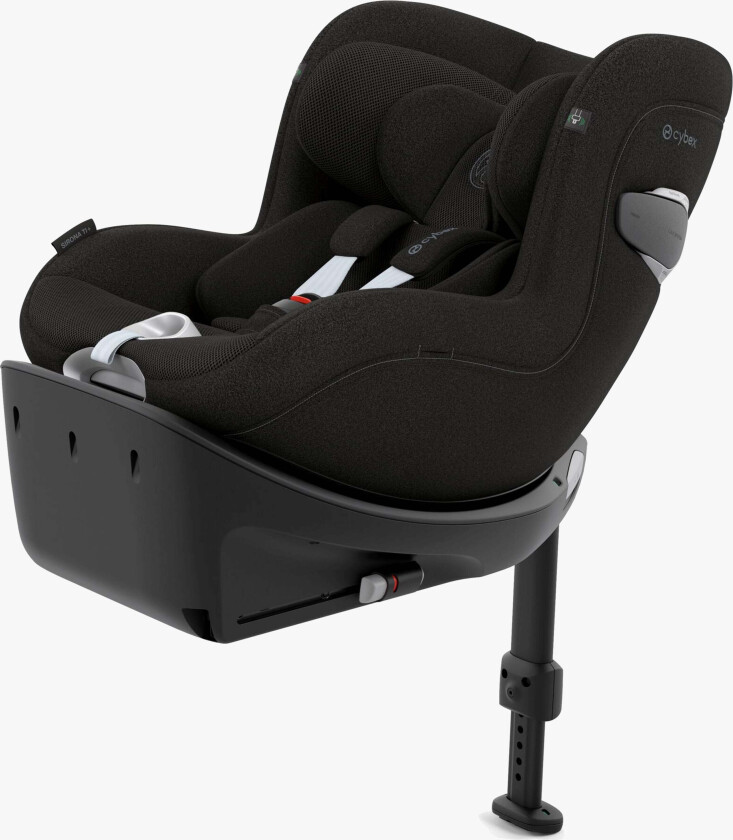 Sirona Ti i-Size Plus Bilstol, Sepia Black - Bakovervendte