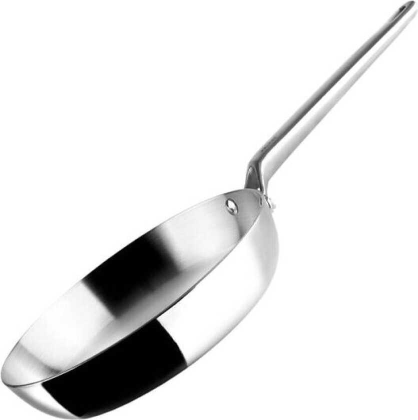 Stekepanne 28 cm rustfritt stål