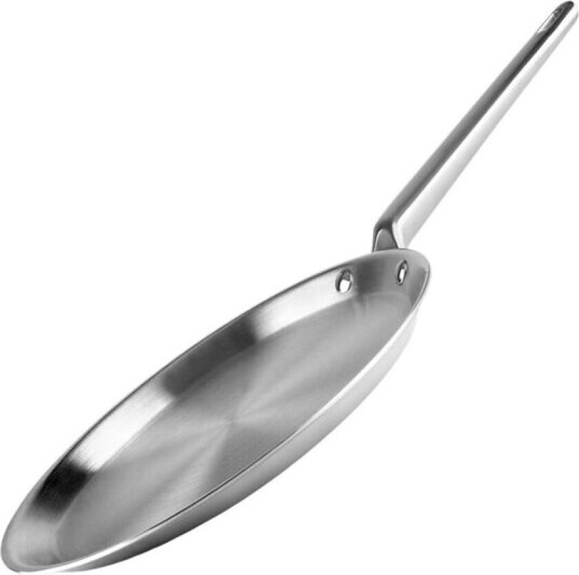 Pannekakepanne 26 cm rustfritt stål