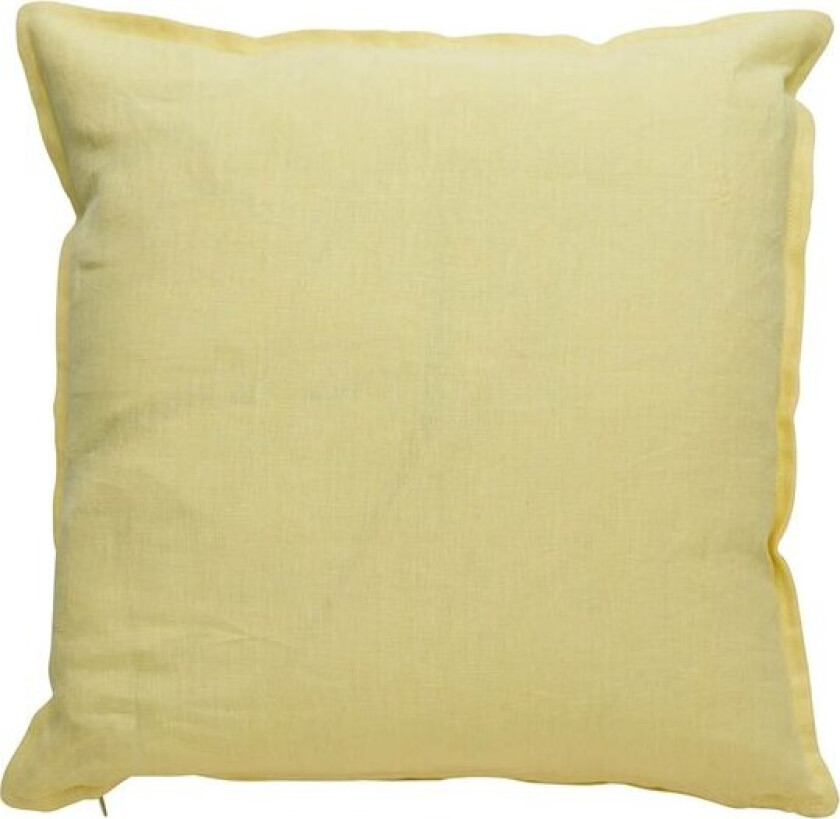 Efina putetrekk 50x50 cm gul