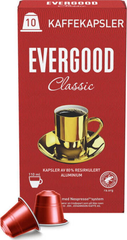 Evergood Classic Kapsel 10stk