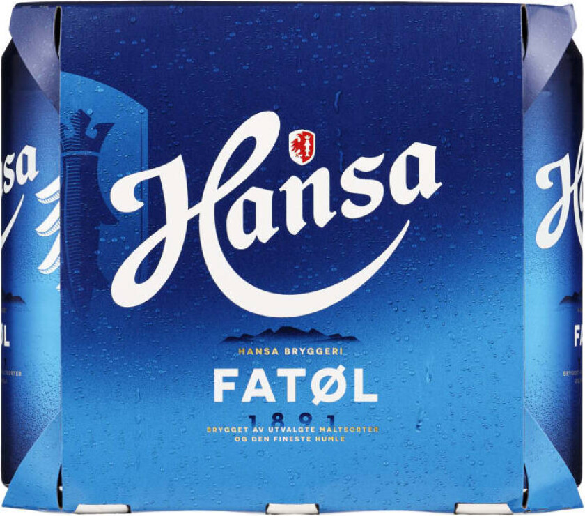 Hansa Fatøl 0,5lx6 boks