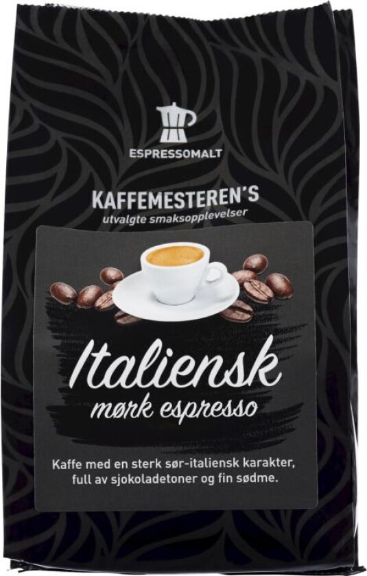 Italiensk Espresso Mørk 200g Kaffemester'n