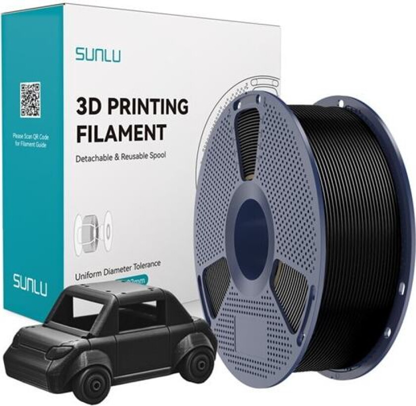 Bilde av PETG-filament (svart)