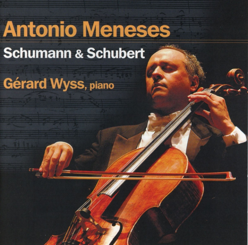 Antonio Meneses, Gérard Wyss Schubert; Schumann: Works for Cello and Piano CD