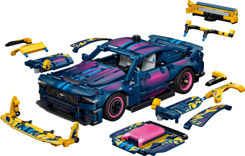 Technic Verkstedstilpasset Ford Mustang GT-bil 42236