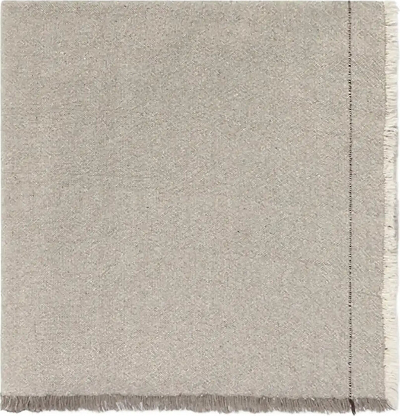 Handloom Table Cloth Greige - Beige - 160X 250CM