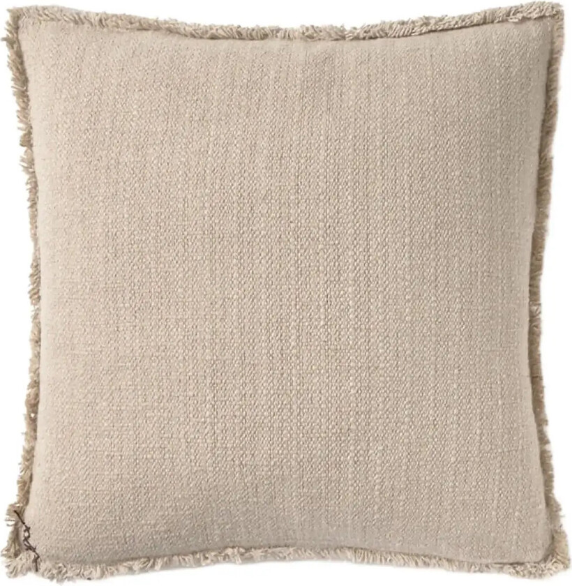 Handloom Square Cushion Beige - Beige - 45X 45CM