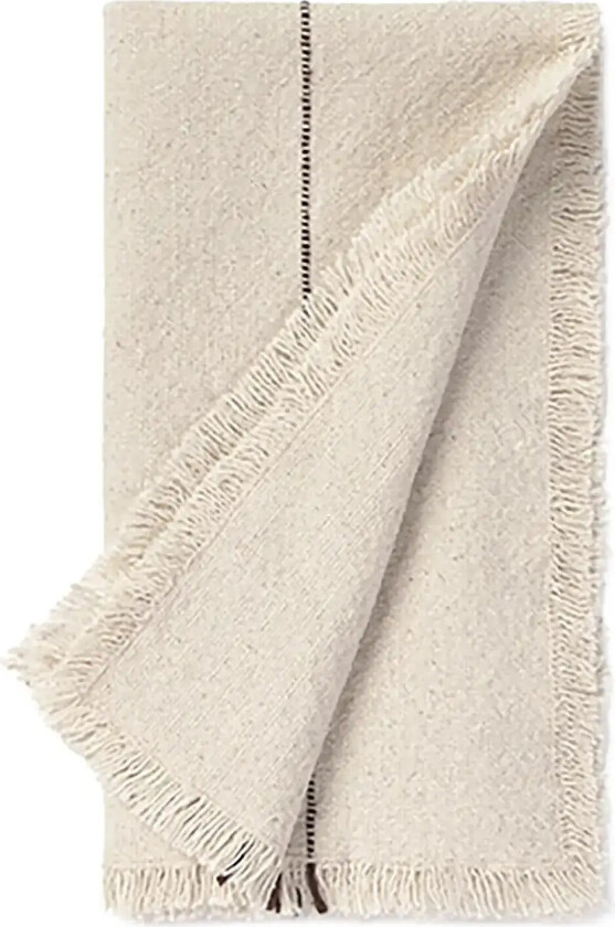 Set Of 4 Handloom Napkins Natural - Cream - 45X 45CM