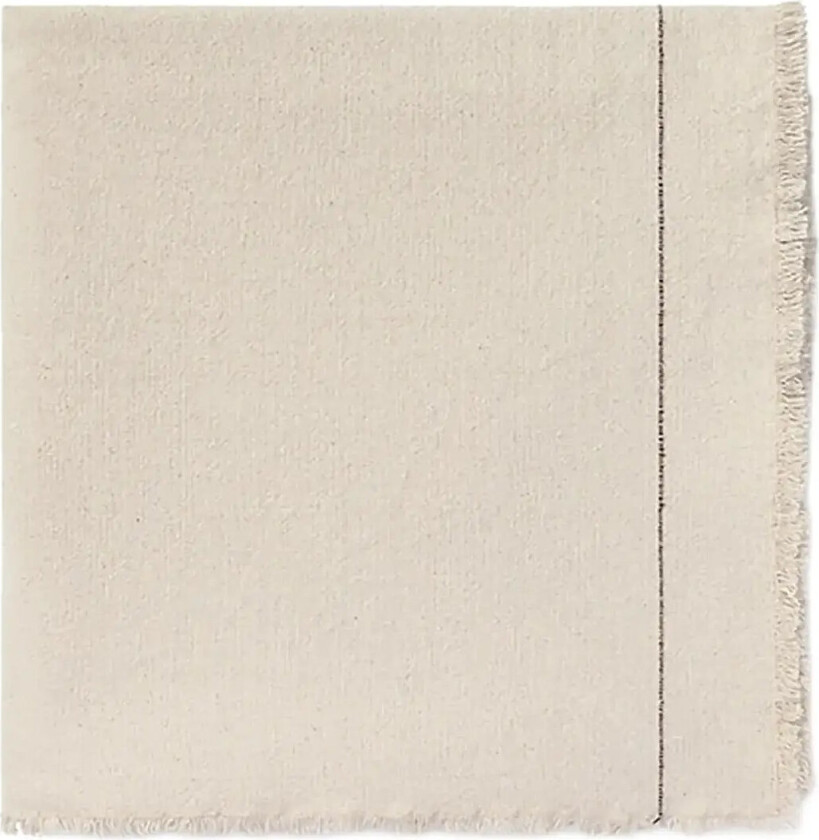Handloom Table Cloth Natural - Cream - 160X 250CM