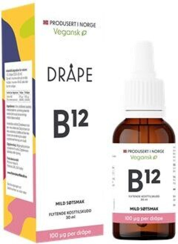 B12-vitamindråper, 30 ml