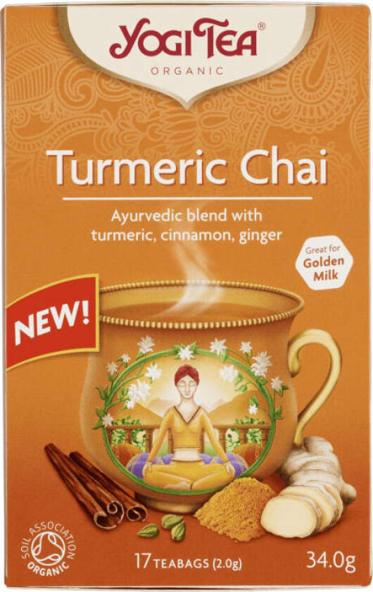 Yogi Tea Turmeric Chai 17 poser