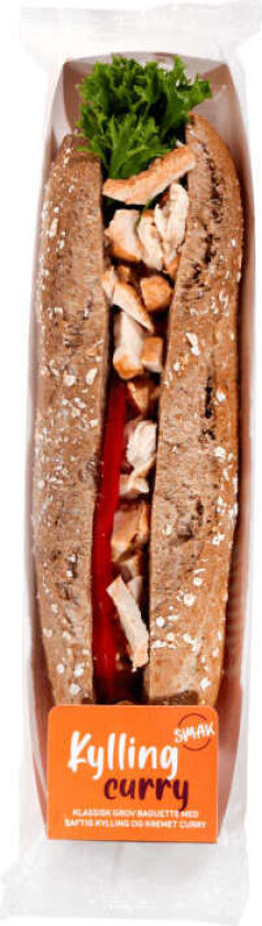 Baguette Kylling&Curry 230g
