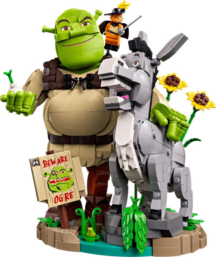 Shrek Esel og Pus med Støvler 72423