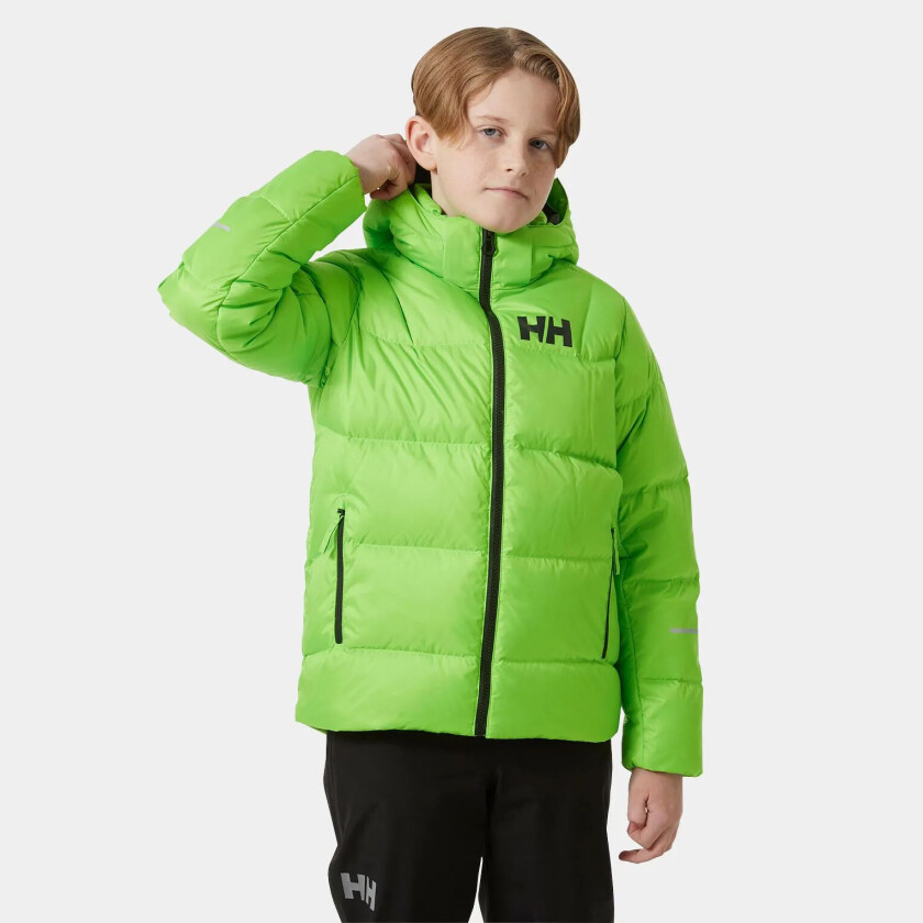 Isfjord Dun Vinterjakke 2.0 Junior Grønn 140/10 Lilla140/10