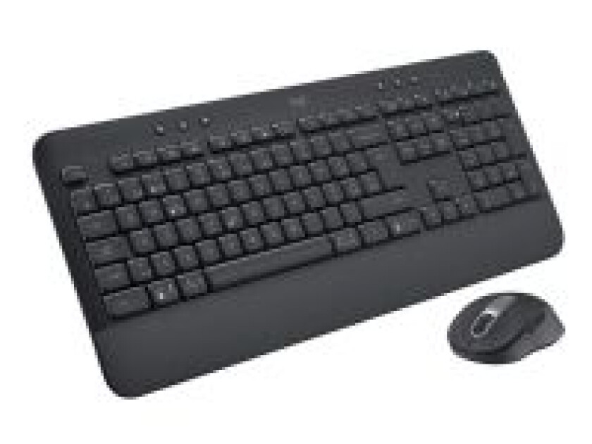 Signature MK650 Combo For Business - uk - Tastatur & Mussett - Engelsk - Storbritannia - Grå