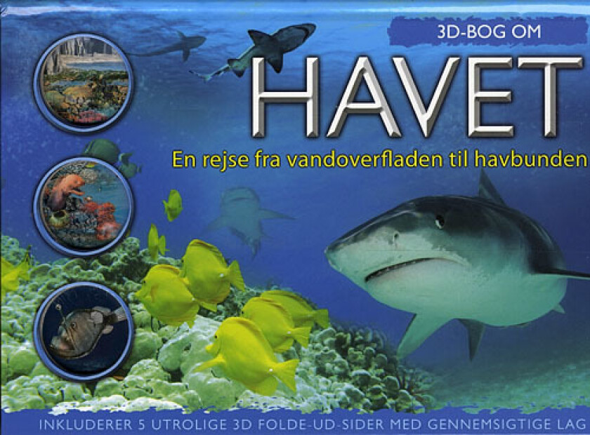 3D-bok om havet | Jen Green | Språk: Dansk