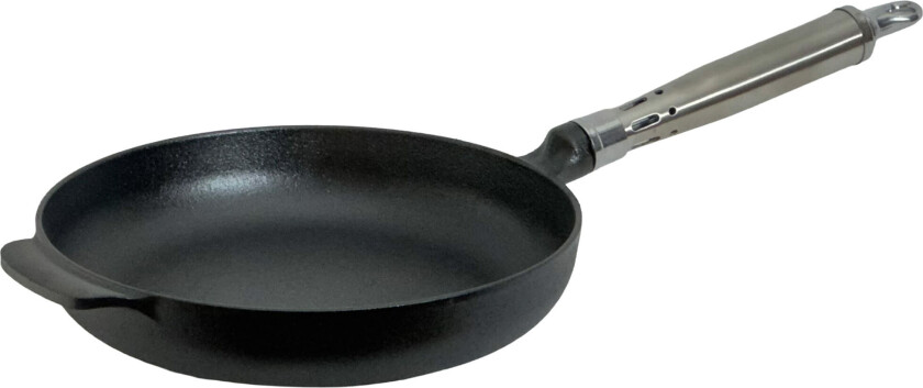 Maestro støpejernsstekepanne med rundet kant, 24 cm