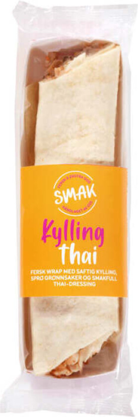 Wrap Kylling Thai 210g