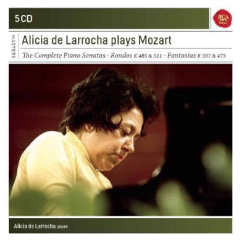 Wolfgang Amadeus Mozart, Larrocha Alicia De Larrocha Plays Mozart Piano Sonatas CD