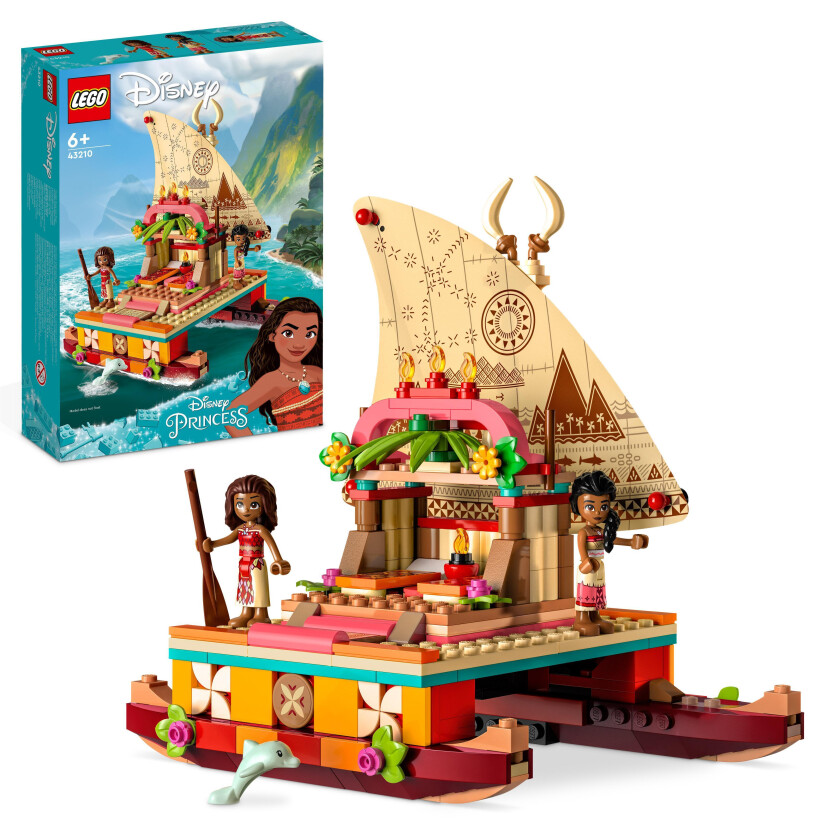 Lego Disney Vaianas Navigeringsbåt 43210