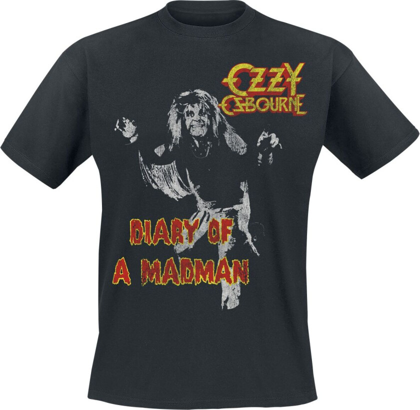 T-skjorte - Diary Tribute - S til 5XL - Herrer - svart
