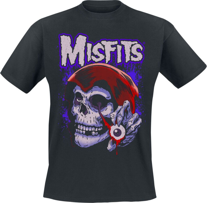 T-skjorte - Evil Eye - S til 5XL - Herrer - svart