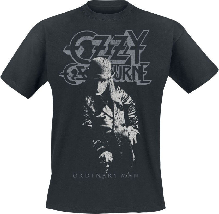 T-skjorte - Ordinary Man Tribute - S til 5XL - Herrer - svart