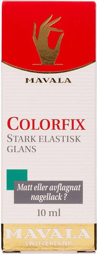 Mavala Colorfix Strong Flexible Top Coat, 10 ml Mavala Overlakk