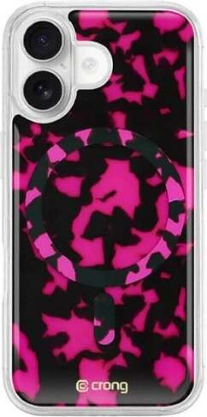 Deluxe MAG Cover - iPhone 17 MagSafe Case - Pink Tortoise