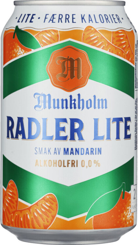 Radler Radler LITE mandarin -ny forfriskende smak
