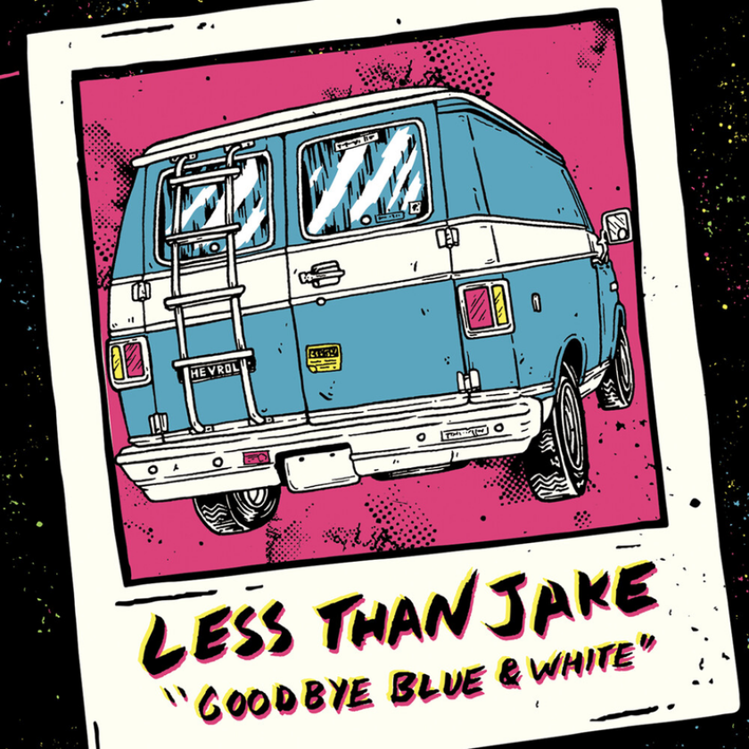 Less Than Jake Goodbye Blue And White CD