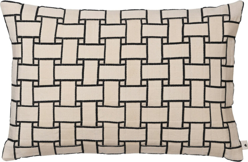 Lattice Pute 40x60 Cm Off-white/ - Pynteputer & Trekk Dun Sort - 1104272919