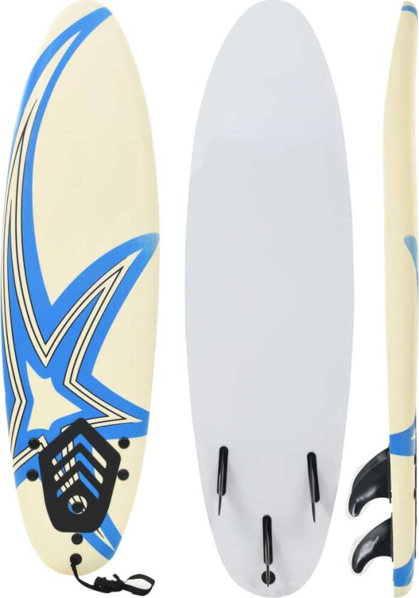 Surfebrett 170 cm stjerne