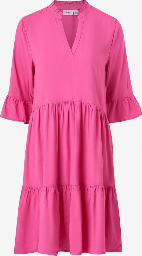 Kjole EdaSZ Solid Dress - Rosa
