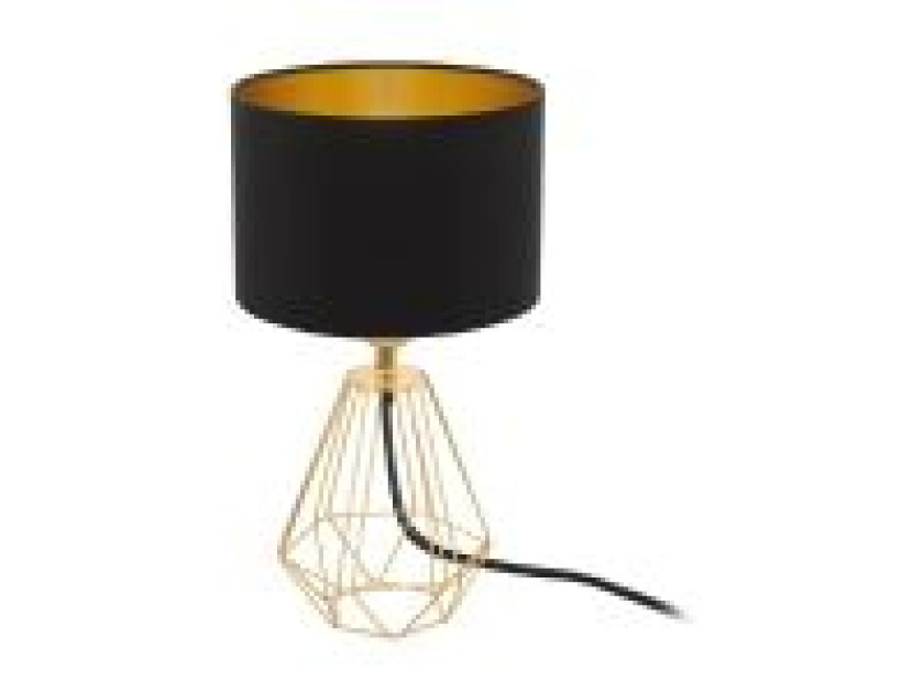 CARLTON 2 table light black gold
