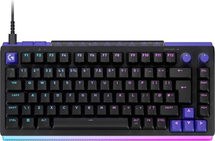 G512 X 75 trådløst gamingtastatur (sort)