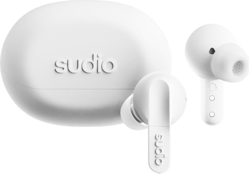 D11 Pro in-ear hodetelefoner (hvit)