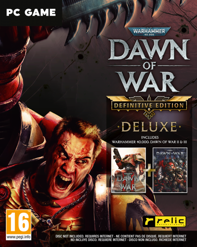 Warhammer 40.000: Dawn of War (Definitive Edition Deluxe) - Code in a Box - Windows - Strategi
