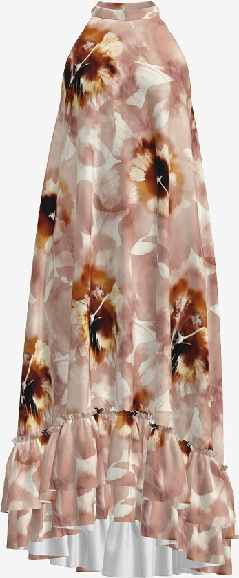 Kjole yasSkyra Halterneck Long Dress - Hvit
