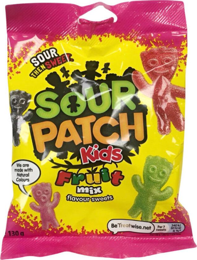 Sour Patch Kids Kids Fruit Mix - først syrlige - så uimotståelig søte!