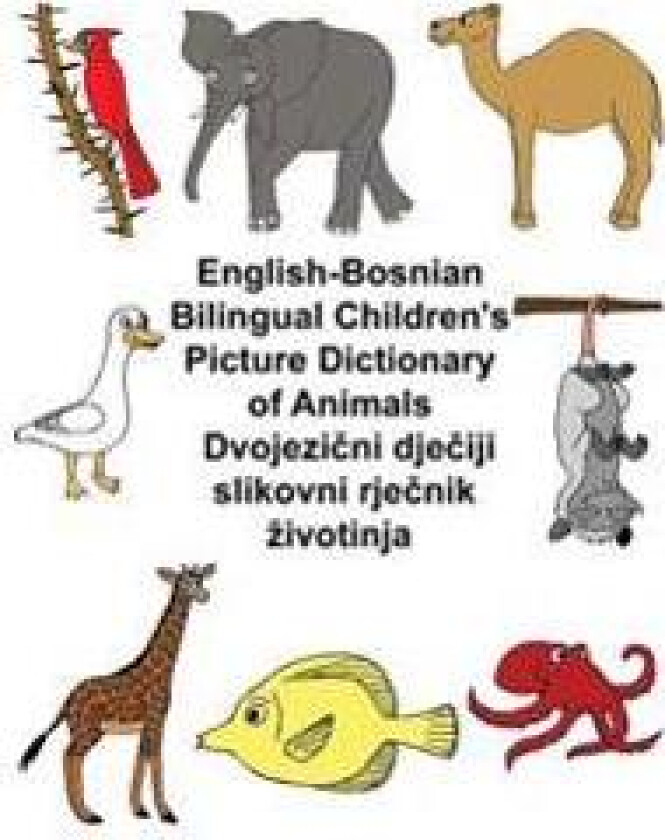English-Bosnian Bilingual Children's Picture Dictionary of Animals