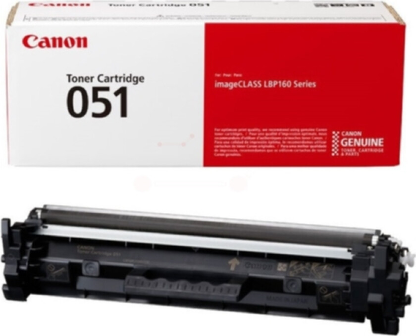 Toner Svart 1.7k 051 - Lbp162/mf264/mf267/mf269