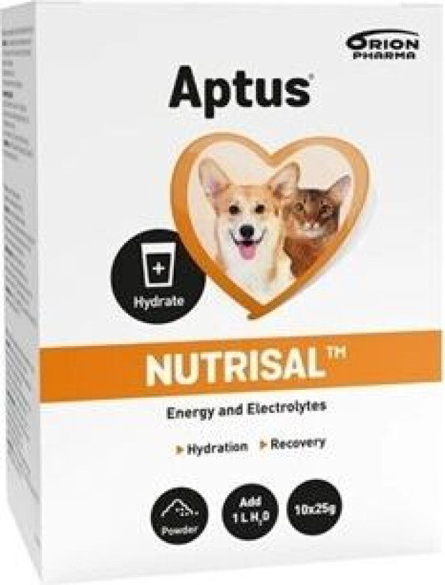 NUTRISAL drikkepulver, 10 x 25 g