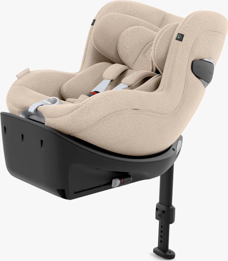 Sirona Ti i-Size Plus Bilstol, Cozy Beige - Bakovervendte