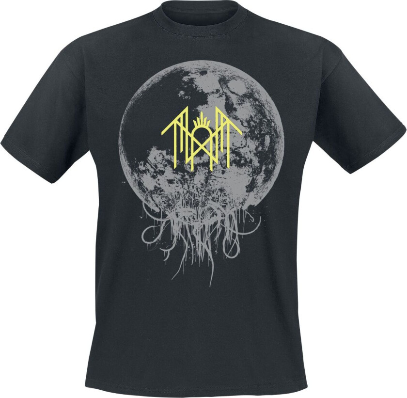 T-skjorte - Glow Logo - S til 4XL - Herrer - svart