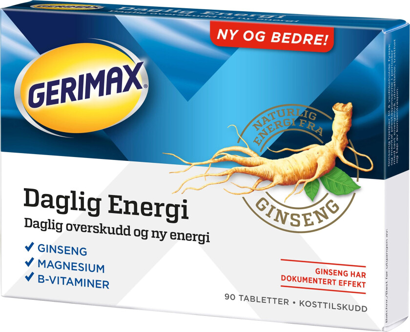 Daglig energi tabletter, 90 stk