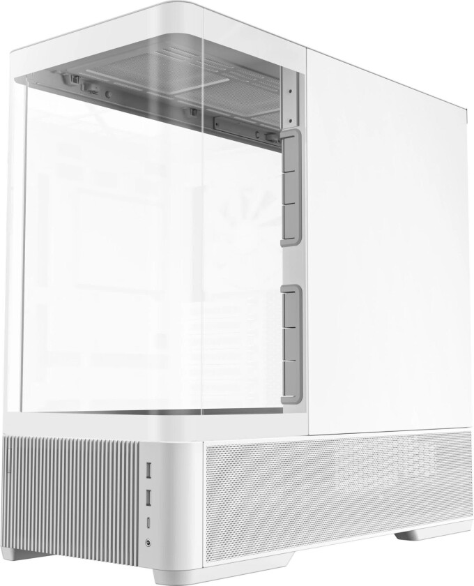 C6 Curve Air Mid-Tower Kabinett - ATX - Hvit