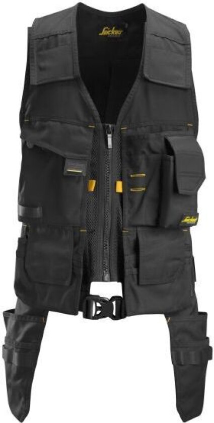 4250 AllroundWork Verktøyvest svart M